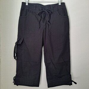 White House Black Market cropped cargo pants